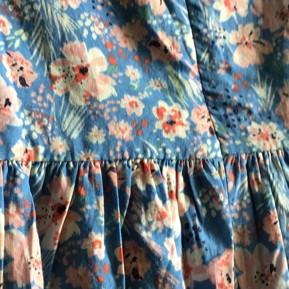 GAP Blue flower dress - Picture 4 of 6